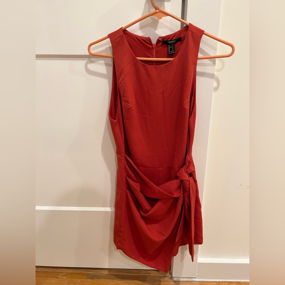 Red/orange romper